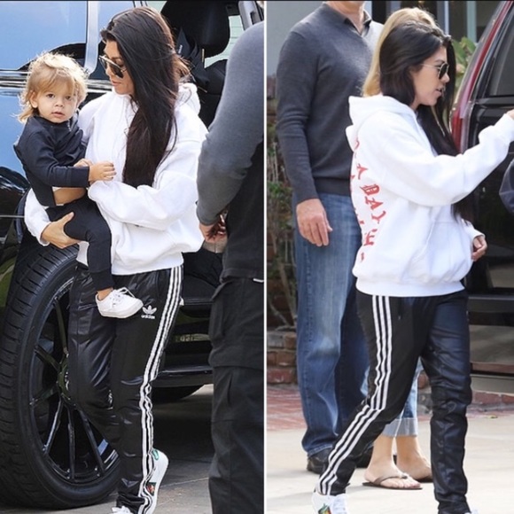 Kourtney kardashian adidas pants Clearance
